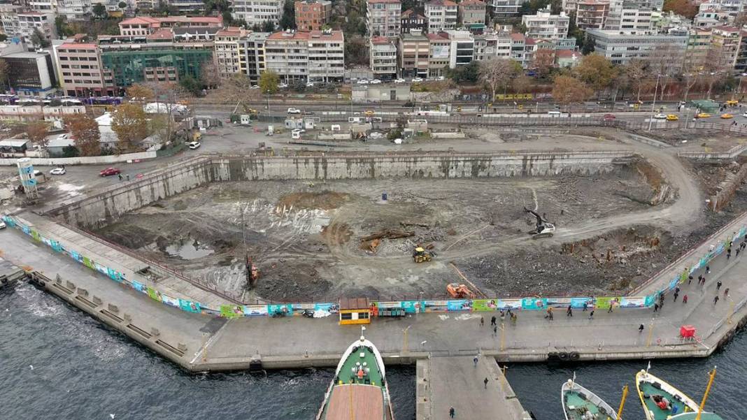 Vapur, tramvay, füniküler, otobüs tek noktada buluştu! Metro da yakında geliyor 4